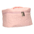 Traveller beautycase bloemen roze 24cm x 17cm