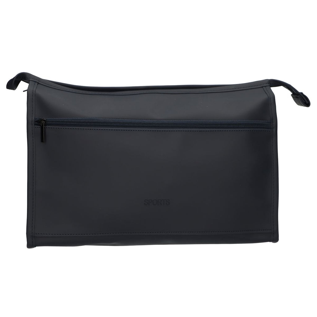Traveller toilettas sports waterdicht donkerblauw 35cm x 22,5cm