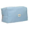 Traveller toilettas rib waterdicht blauw 24,5cm x 18,5cm