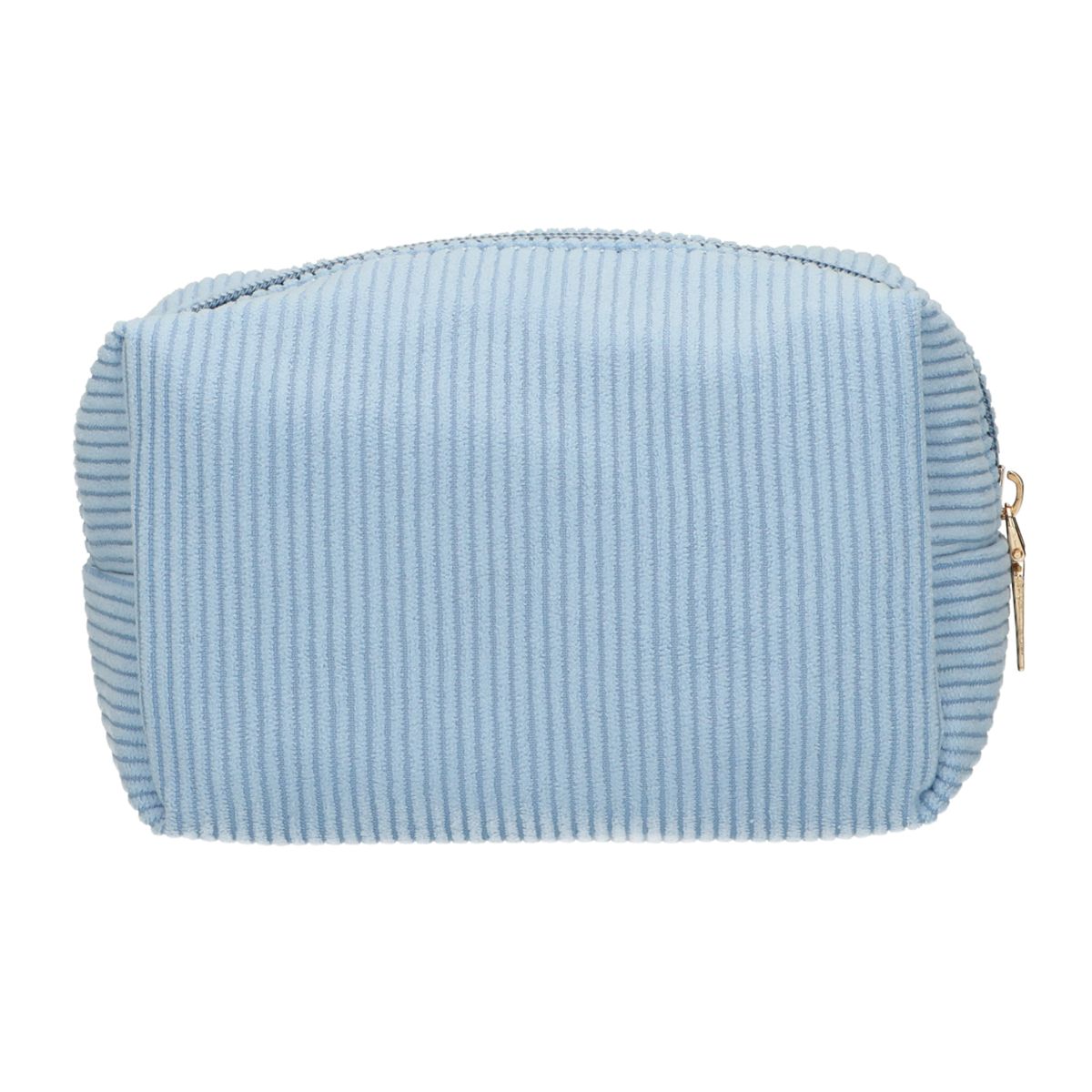Traveller beautybag rib waterdicht blauw 20cm x 11,5cm