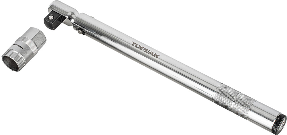 Topeak torq wrench 40nm with lockring tool - team issue