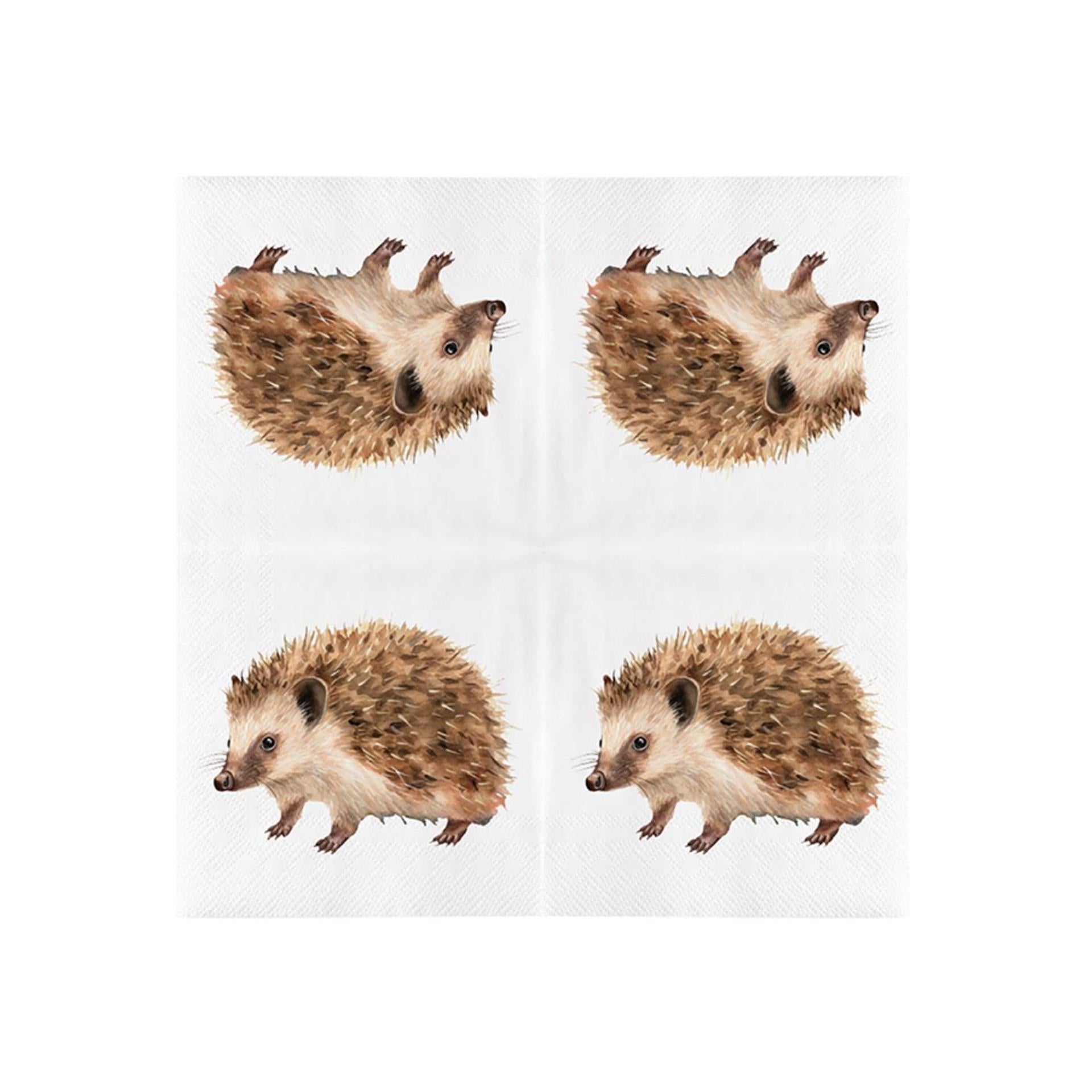 Esschert design servetten egel 33x33cm
