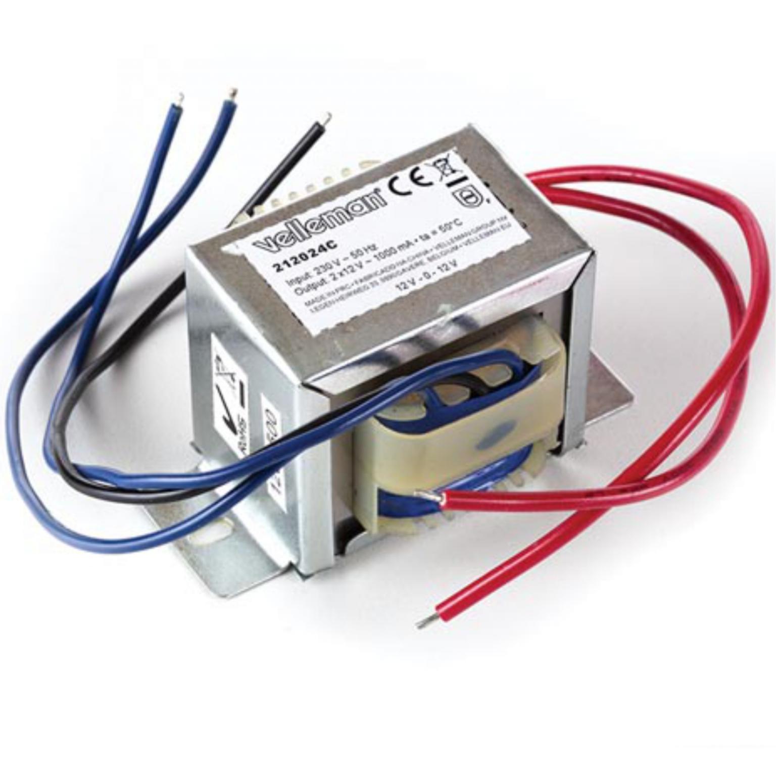 Open-chassis transformator