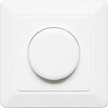 Enzo tronix afdekraam lw voor led dimmer 4355850 - 4355855