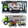 Jonotoys speelgoedvrachtwagen met 2 auto's