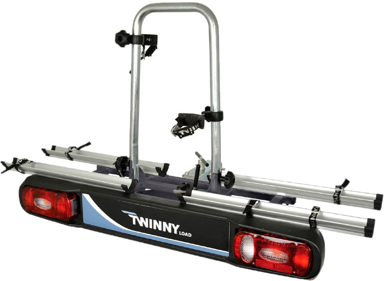 Twinny Load Fahrradträger E-Carrier Basis 127 cm Silber Schwarz