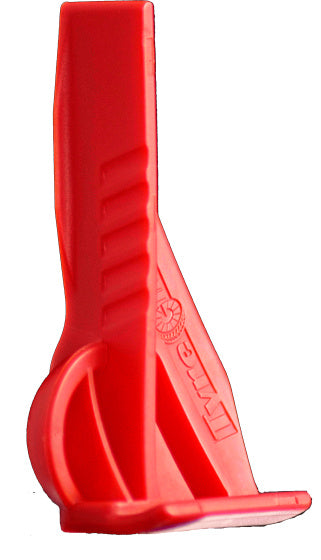 Tyre glider ergonomische bandenafnemer 7,8 x 4,3 cm rood