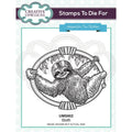 Creative expressions • pre cut stamp luiaard