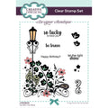 Creative expressions • designer boutique clear stamp set go with the glow 15,2x10,16cm