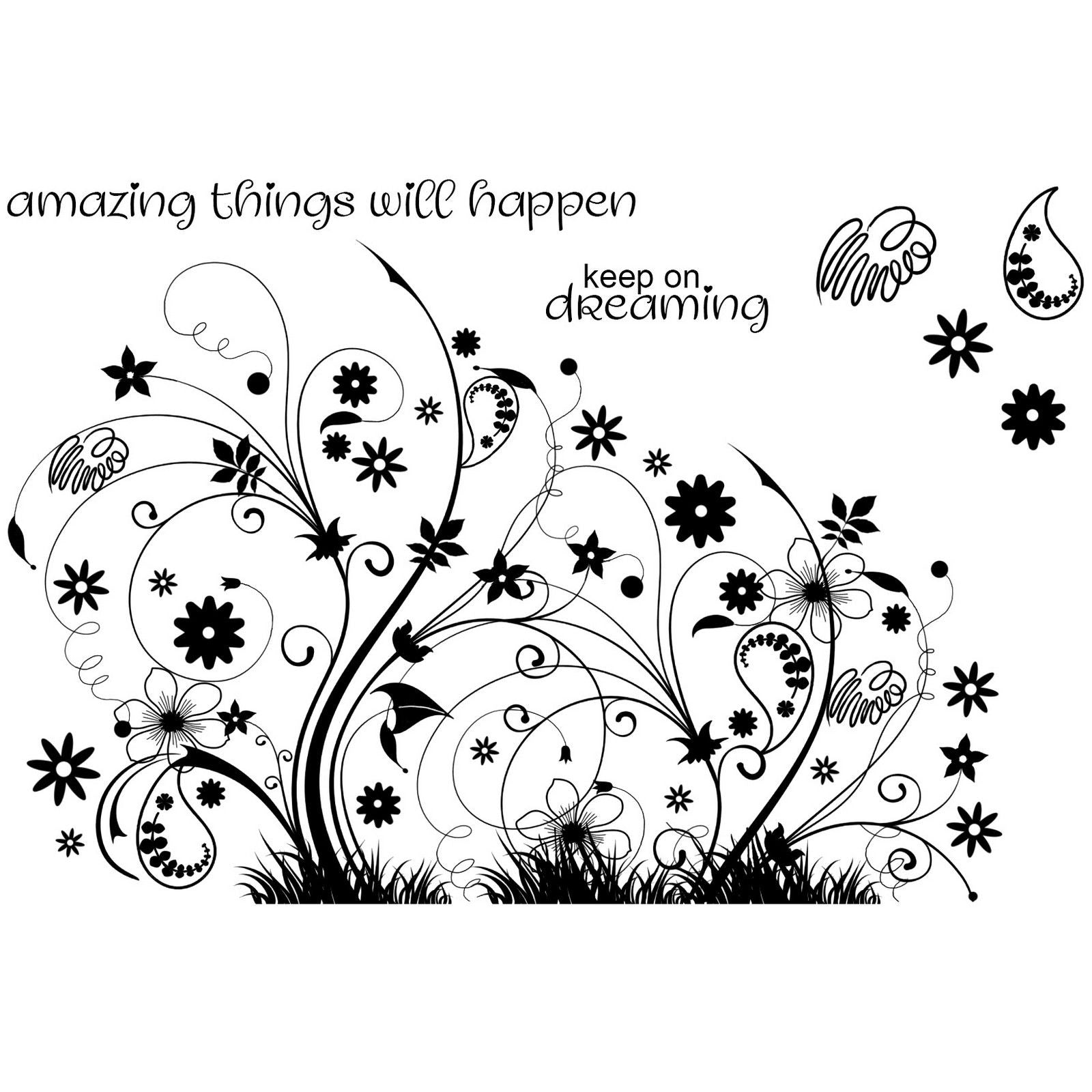Creative expressions • designer boutique clear stamp set grow your own way 15,2x10,16cm