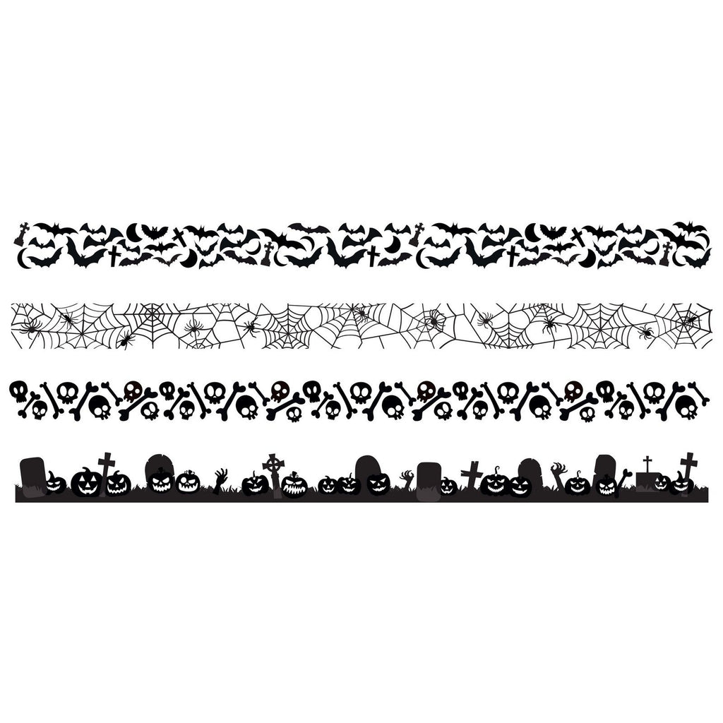 Creative expressions • designer boutique clear stempels spooky borders