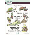 Creative expressions • designer boutique collection one in a chameleon 6 in x 8 in clear stamp set