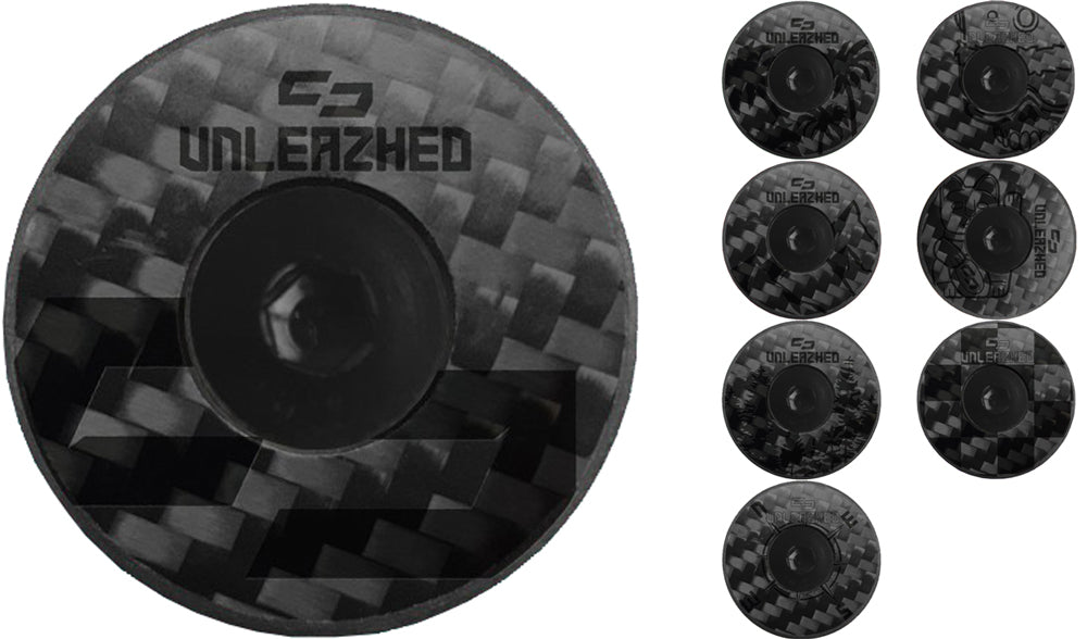 Unleazhed unloose cf01 top cap carbon ahead cap