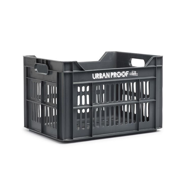 Urbanproof krat click 30l rpet donkergrijs
