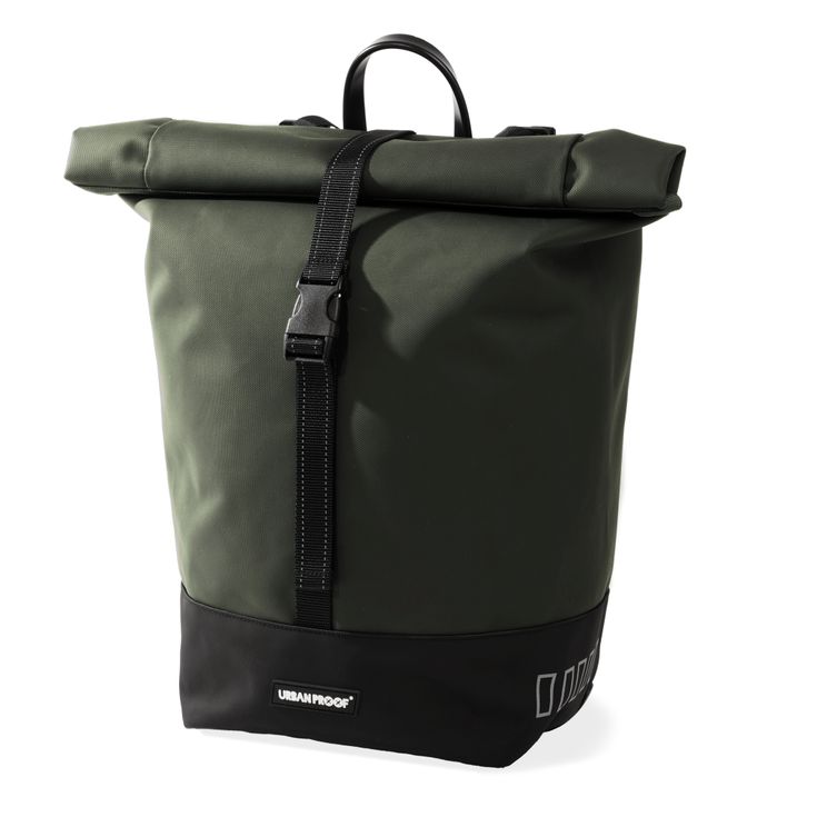 Dutchperfect urban proof single rolltop tas 20l groen recycled