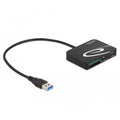 Abi delock kaartlezer xqd sd micro sd + usb type-a.