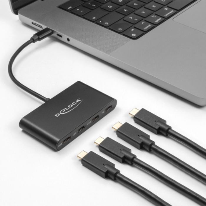Usb c hub - 4 poorten