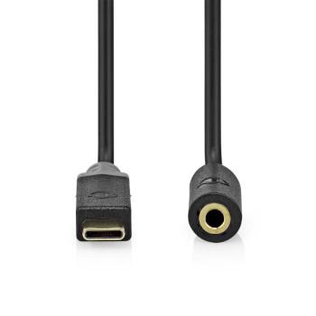 Nedis usb c naar jack adapter