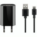 Usb a oplader + usb a naar c kabel