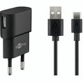 Usb a oplader + usb a naar c kabel