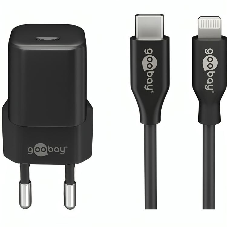 Usb c oplader + usb lightning kabel