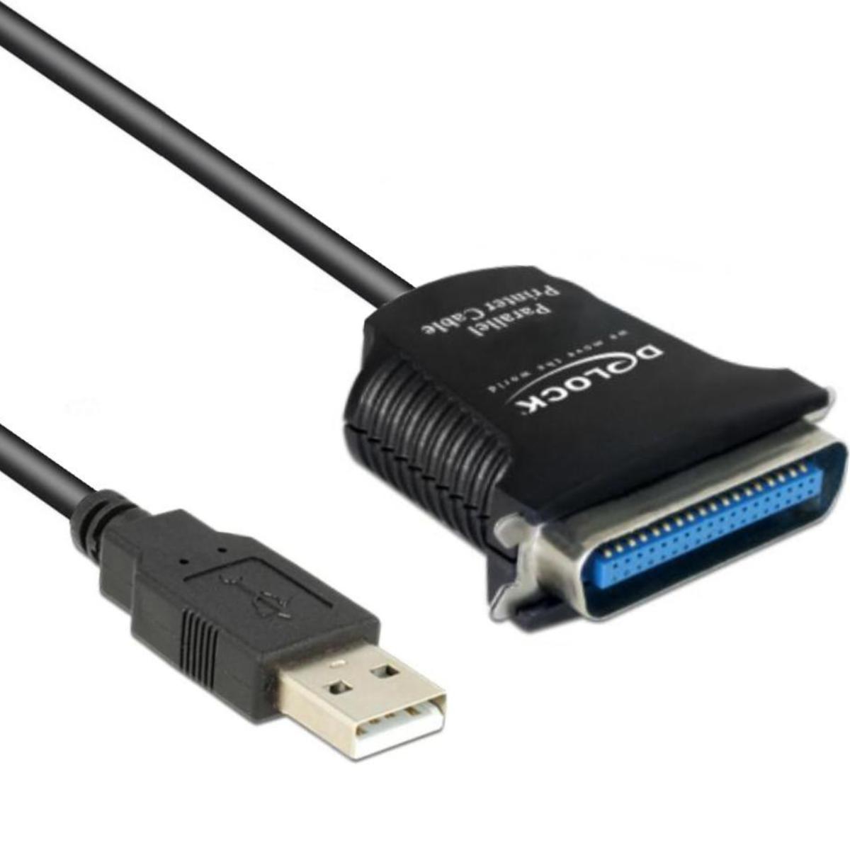 Usb a naar 36p d-sub printerkabel