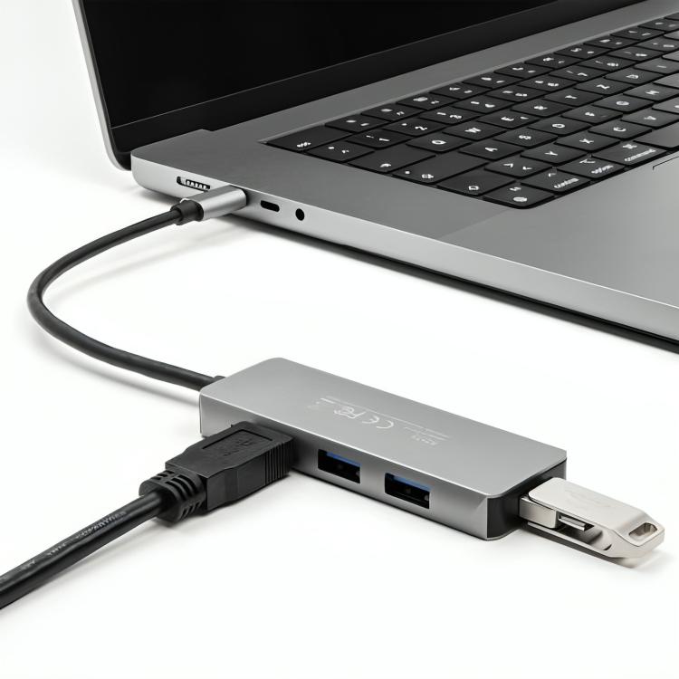 Abi usb c naar a hub - 4 poorten