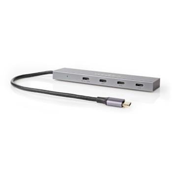 Usb c hub - 4 poorten