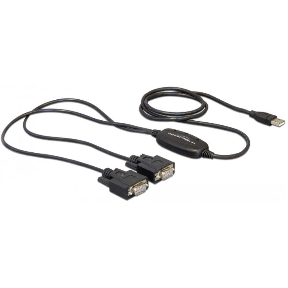 Usb a naar 9p d-sub printerkabel