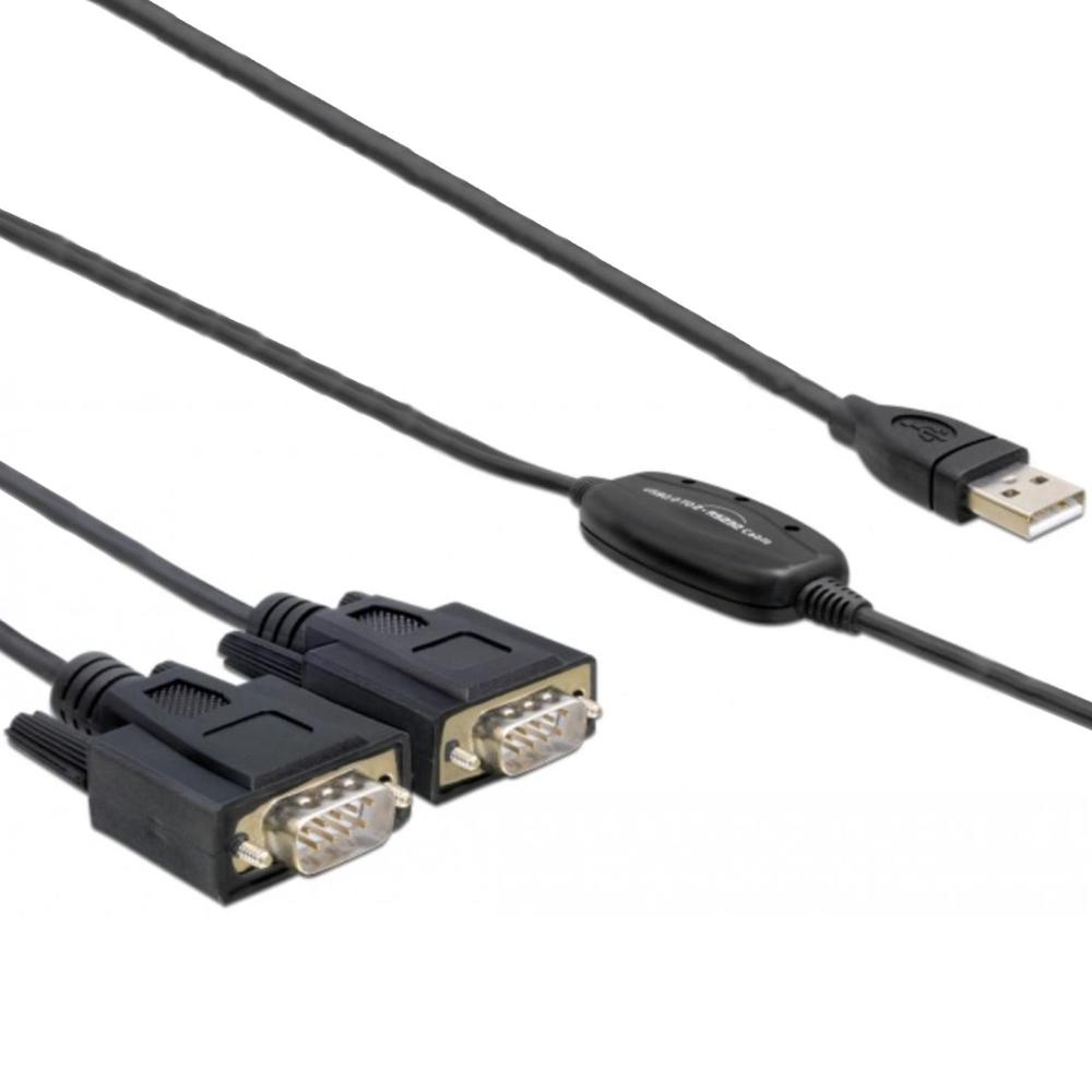 Usb a naar 9p d-sub printerkabel