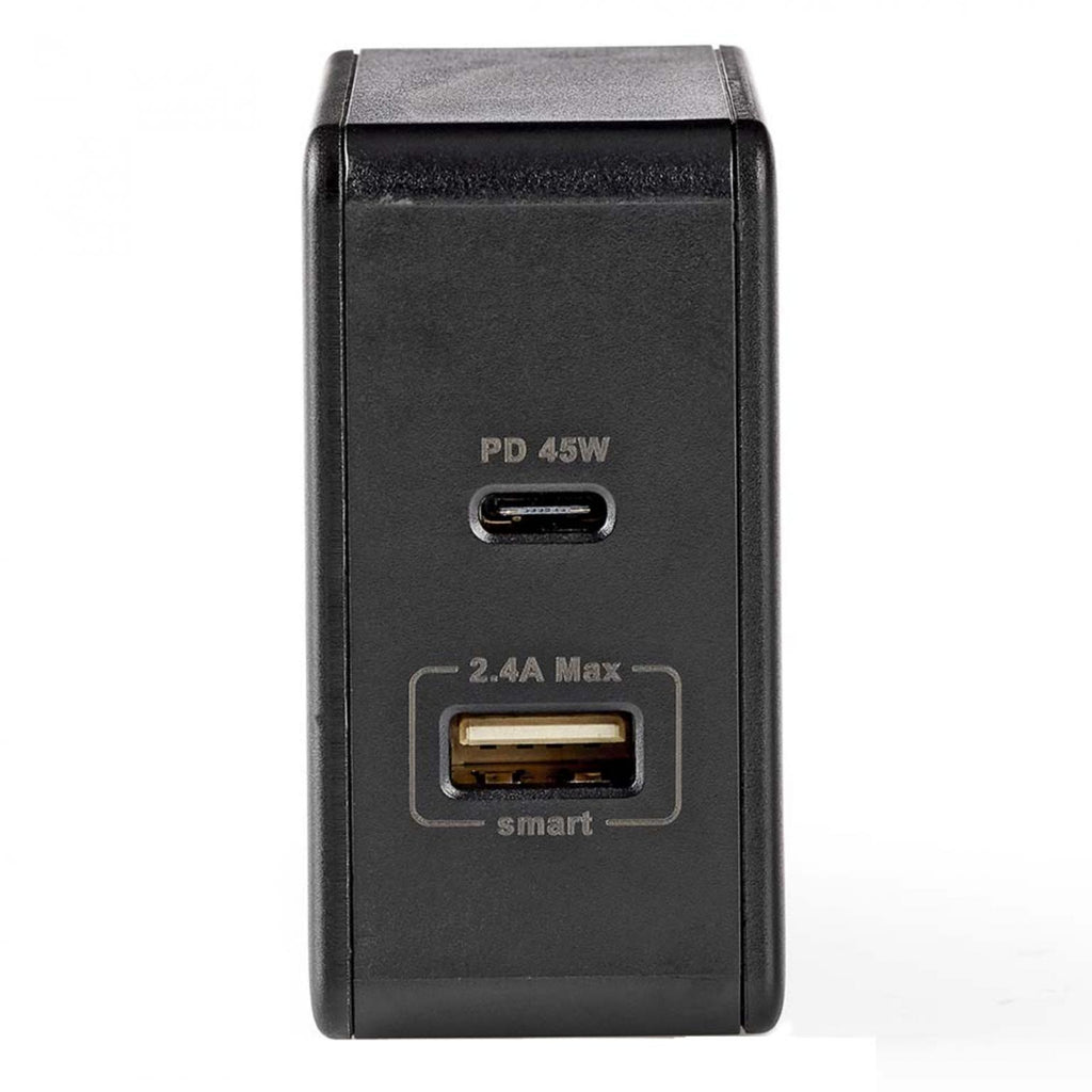 Nedis usb c + a oplader