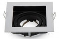 V-tac inbouw spot verdiept verstelbaar 50mm vierkant wit 5013344