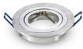 V-tac inbouw spot verstelbaar 50mm rond geborsteld aluminium 5013364