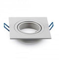 V-tac inbouw spot verstelbaar 50mm vierkant wit 5013354