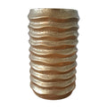 Ptmd bloempot lodas gold 12x12x20cm
