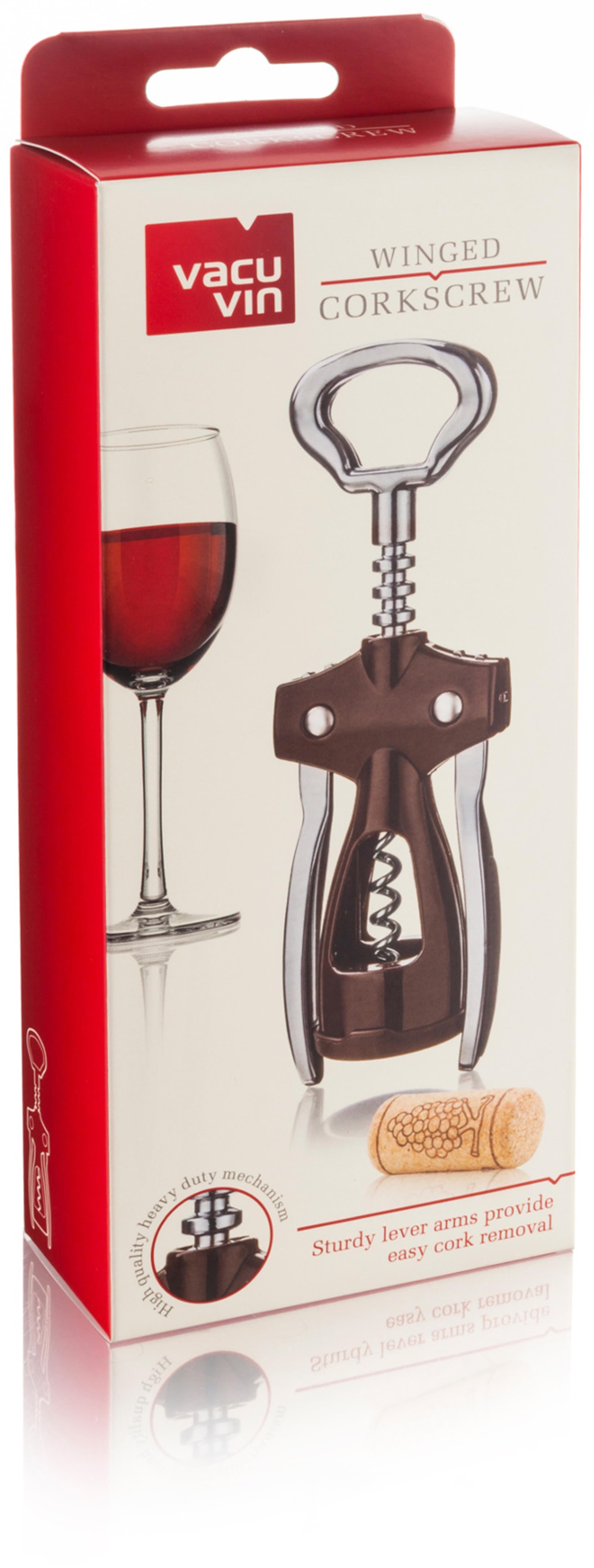 Vacu vin vleugelkurkentrekker