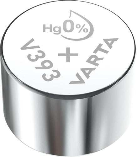 Varta v393 Knopfzellenbatterie silber