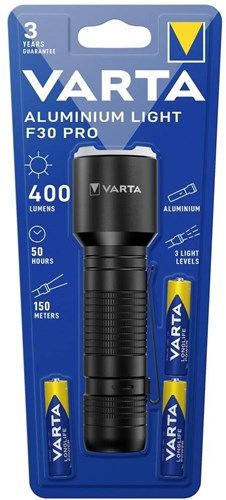 Varta zaklamp aluminium light f30 pro - 5749027