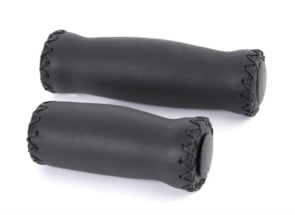 Velo Lenkerset 90 125 mm Leder schwarz