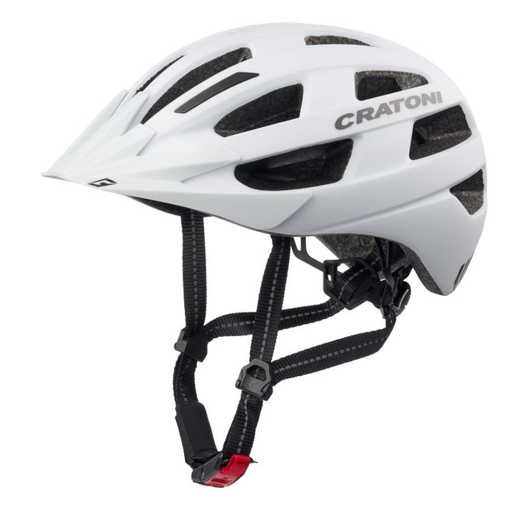 Cratoni helm velo-x white matt s-m