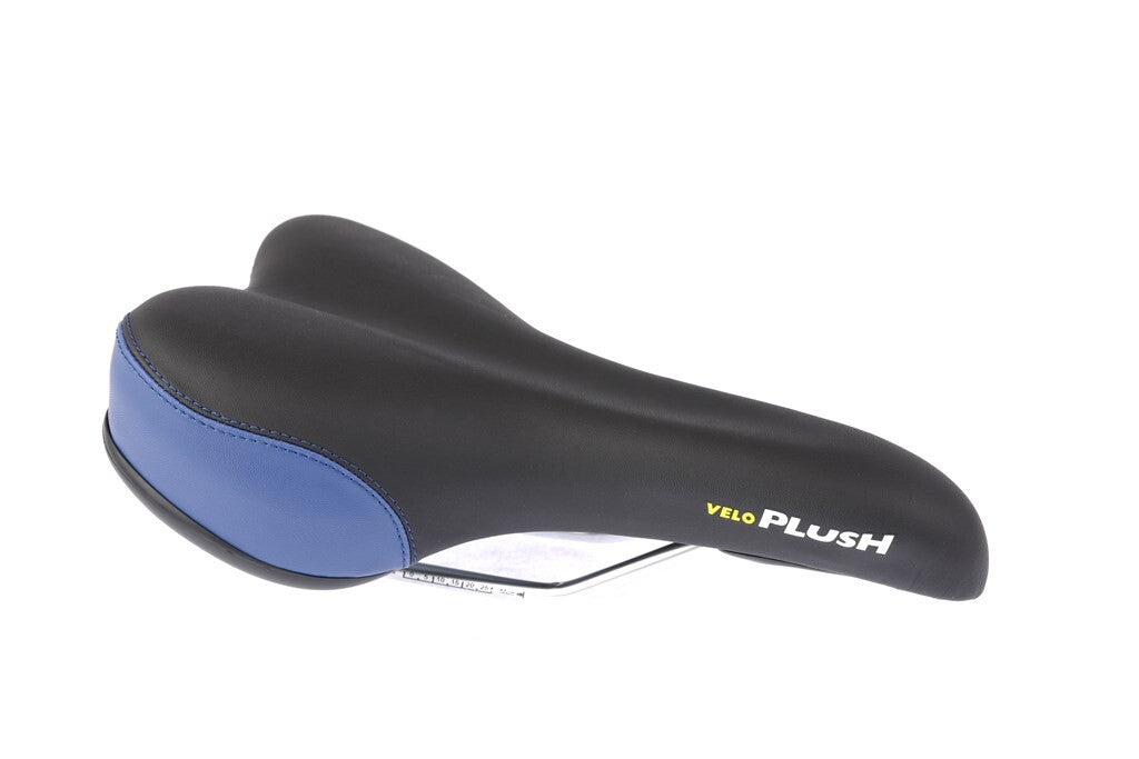 Velo-Sattel Sport schwarz blau, uni 