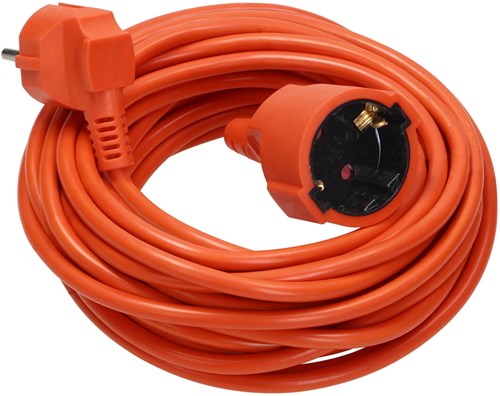 Enzo verlengsnoer pvc oranje 3x1qmm 30m - 1167055