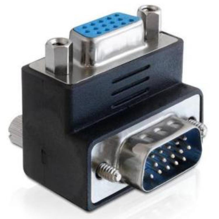 Vga hoekadapter 90°
