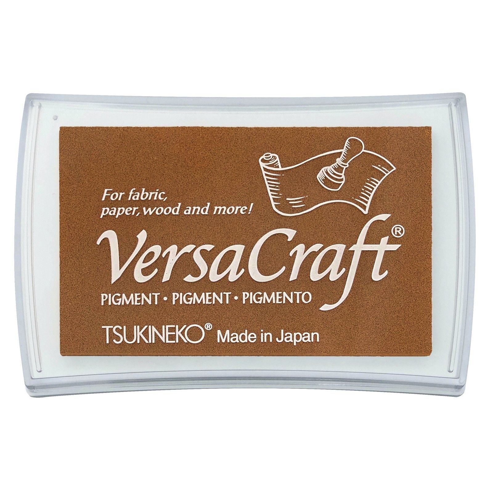 Tsukineko • versacraft stempelkussen groot butterscotch