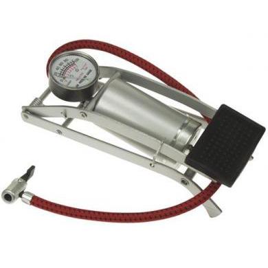 Voetpomp met manometer