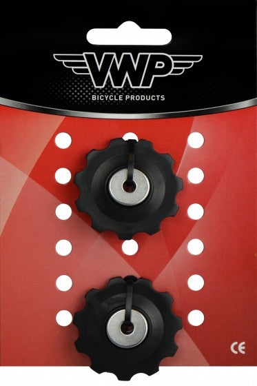 VWP Schaltwerksröllchen 11t 7-9v schwarz (Satz)