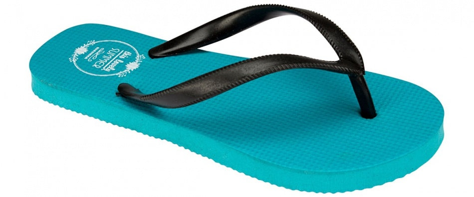 Tangas Junior Druck blau türkis schwarz Größe 33