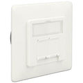 Abi cat 6a wandcontactdoos - inbouw