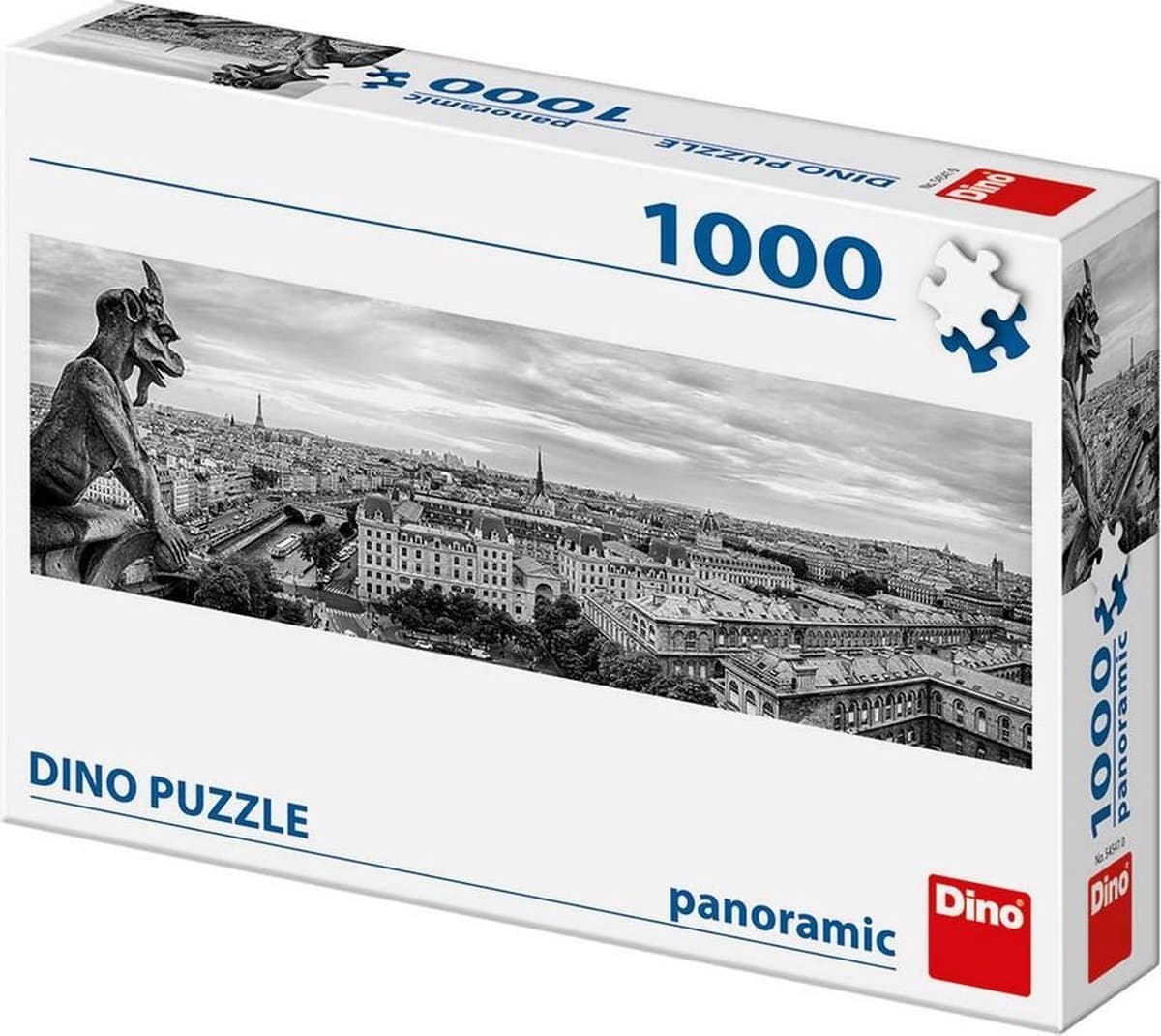 DinoToys Dino-Puzzle – Panorama von Paris von Notre Dame aus – 1000 Teile
