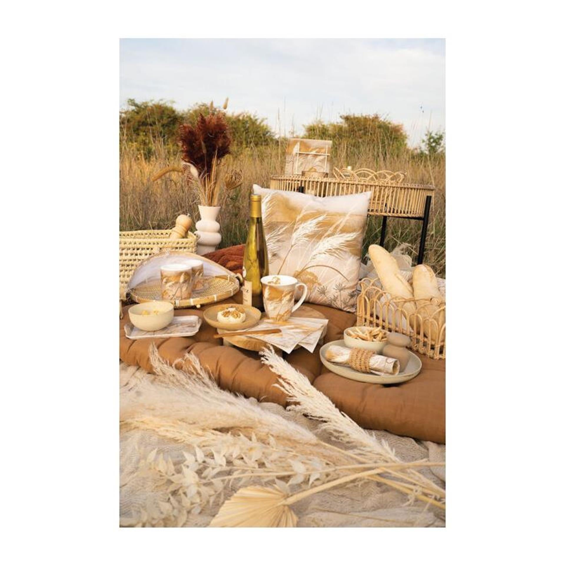 Ambiente servet 25 waving grass fsc mix
